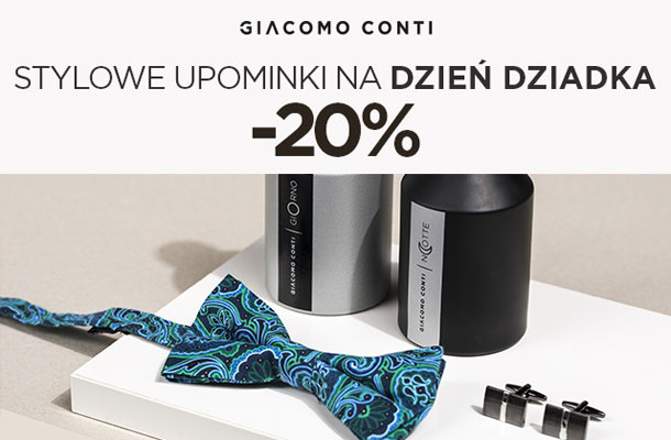 Giacomo Conti - Stylowe upominki na Dzień Dziadka