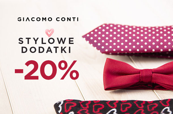 Giacomo Conti - Stylowe dodatki - 20%