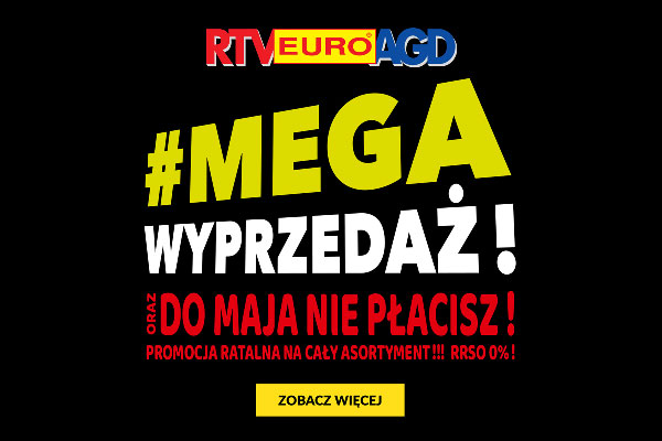 RTV EURO AGD - MEGA WYPRZEDAŻ