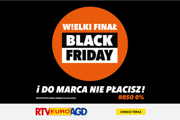 RTV EURO AGD - Black Friday