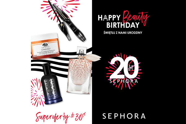 'Świętuj 20 urodziny SEPHORA razem z nami! 