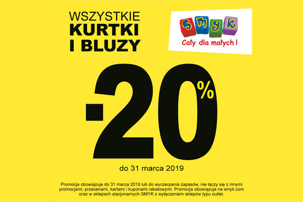 Promocja w Smyk - 20%