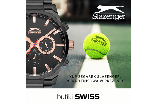 SWISS - Świętuj Wimbledon z marką Slazenger!