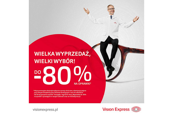 Vision Express - Wielka wyprzedaż! Wielki wybór!