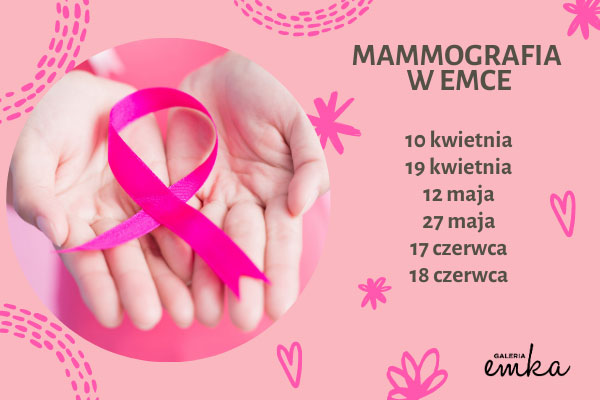 Wiosenne badania mammograficzne w Emce! 