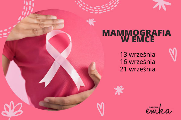 Wrześniowe badania mammograficzne w Emce! 