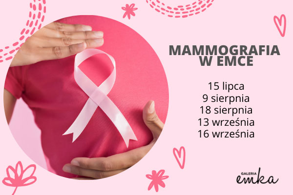 Badania mammograficzne ponownie w Emce!