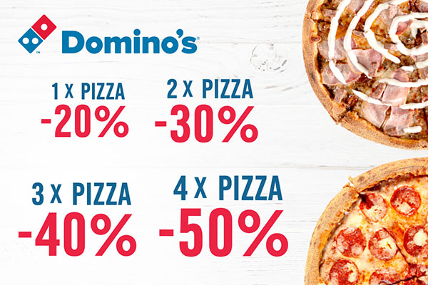 Domino's Pizza - Więcej zamawiasz, więcej zyskujesz!