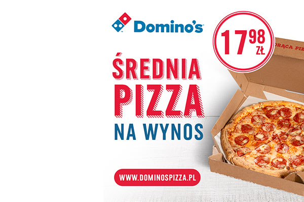 Domino's Pizza - Średnia pizza na wynos