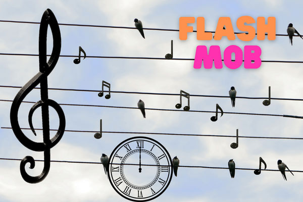 Flash Mob w Galerii Emka