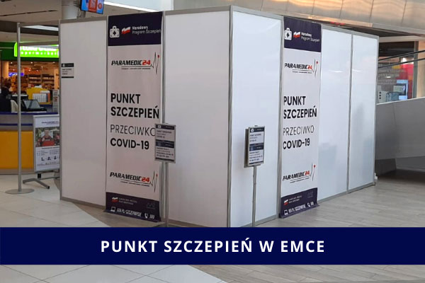 Ruszył punkt szczepień w Galerii Emka