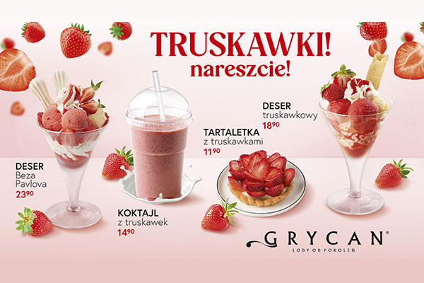 Grycan - Truskawki! Nareszcie!