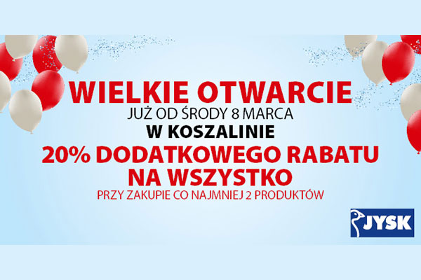 Jysk - Wielkie otwarcie