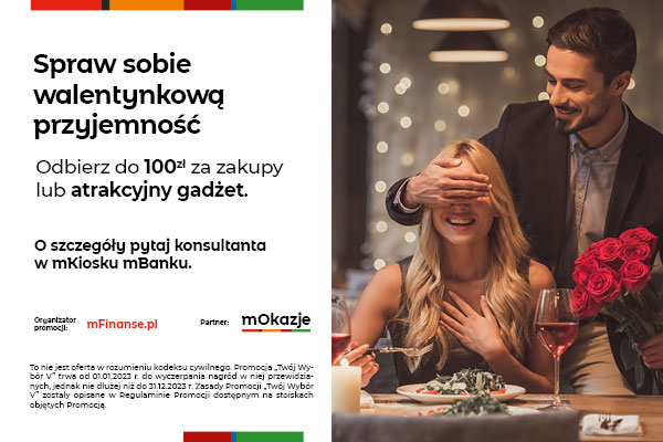 Walentynkowy prezent od mBanku