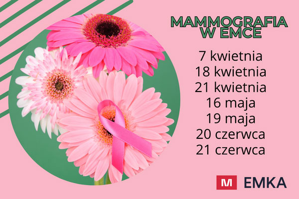 Wiosenne badania mammograficzne w 2023 