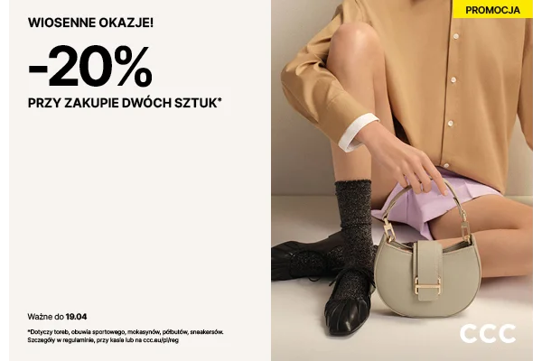                CCC - Wiosenne zakupy z rabatem!                      