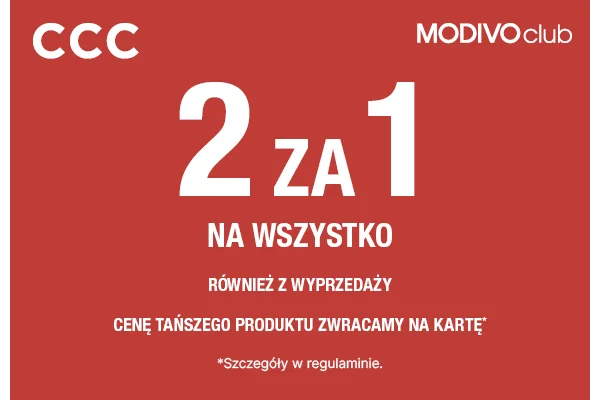              CCC - Wielka wyprzedaż 2 za 1 w CCC!               