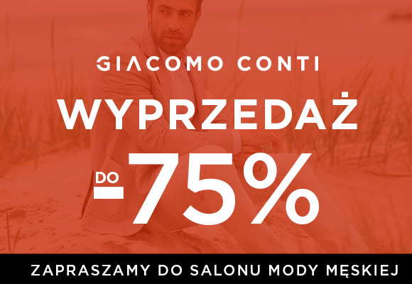             Giacomo Conti - WYPRZEDAŻ W GIACOMO COTNI            