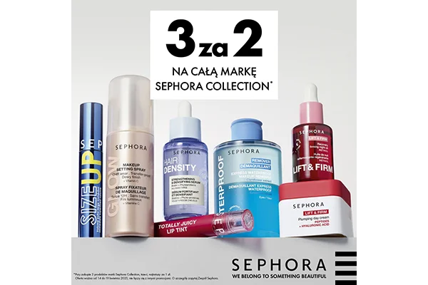               Sephora - 3 za 2                        