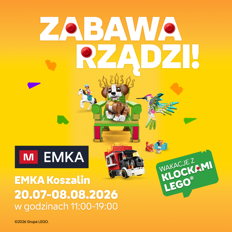 Wakacje z klockami LEGO w EMCE!