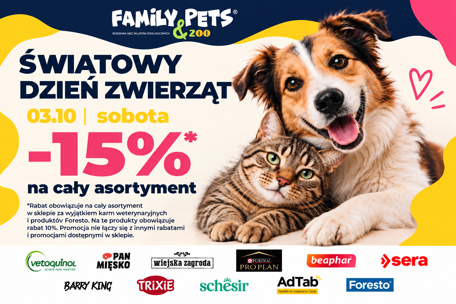 Family Pets & Zoo - Światowy Dzień Zwierząt