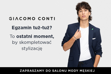 Giacomo Conti - Egzamin 8-klasisty TUŻ TUŻ!  