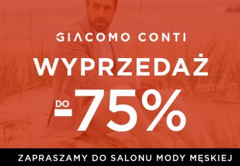 Giacomo Conti - WYPRZEDAŻ W GIACOMO COTNI